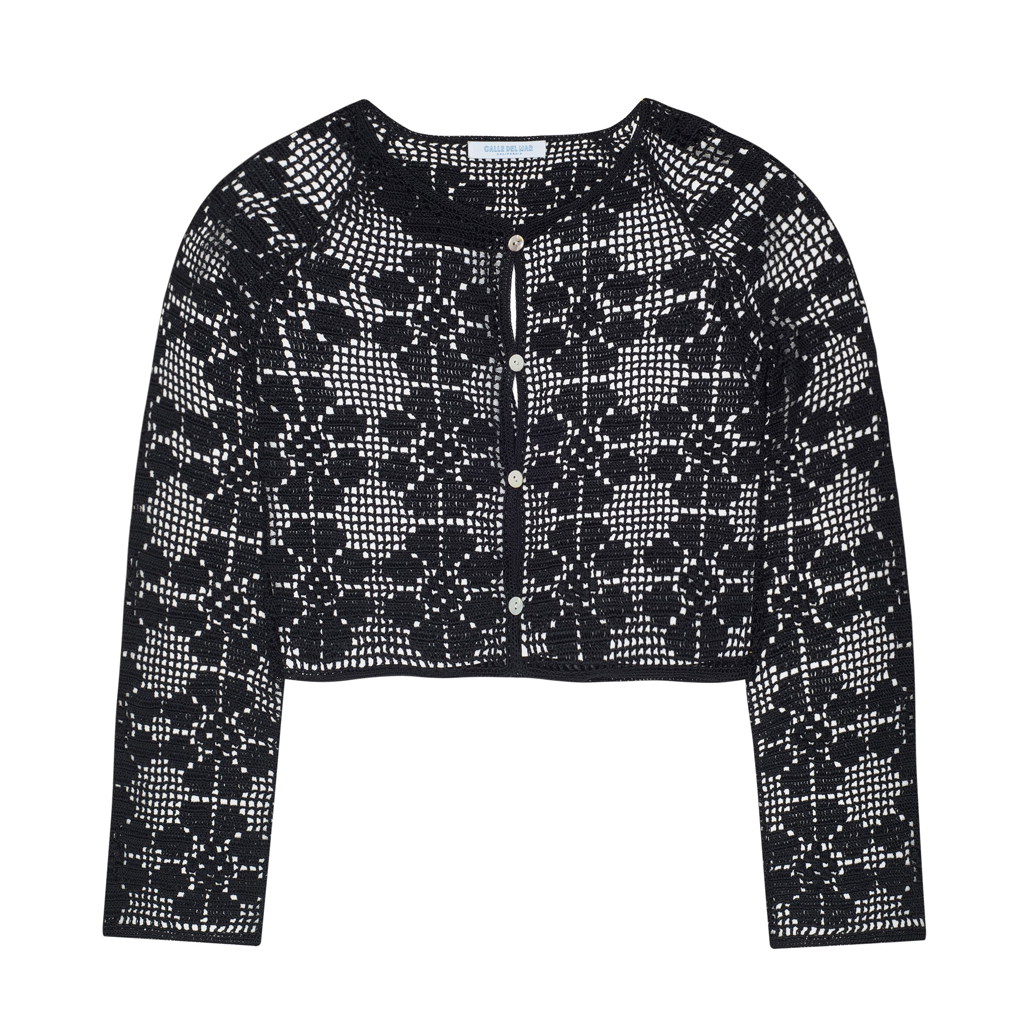 Daisy Chain Crochet Cardigan – Calle Del Mar