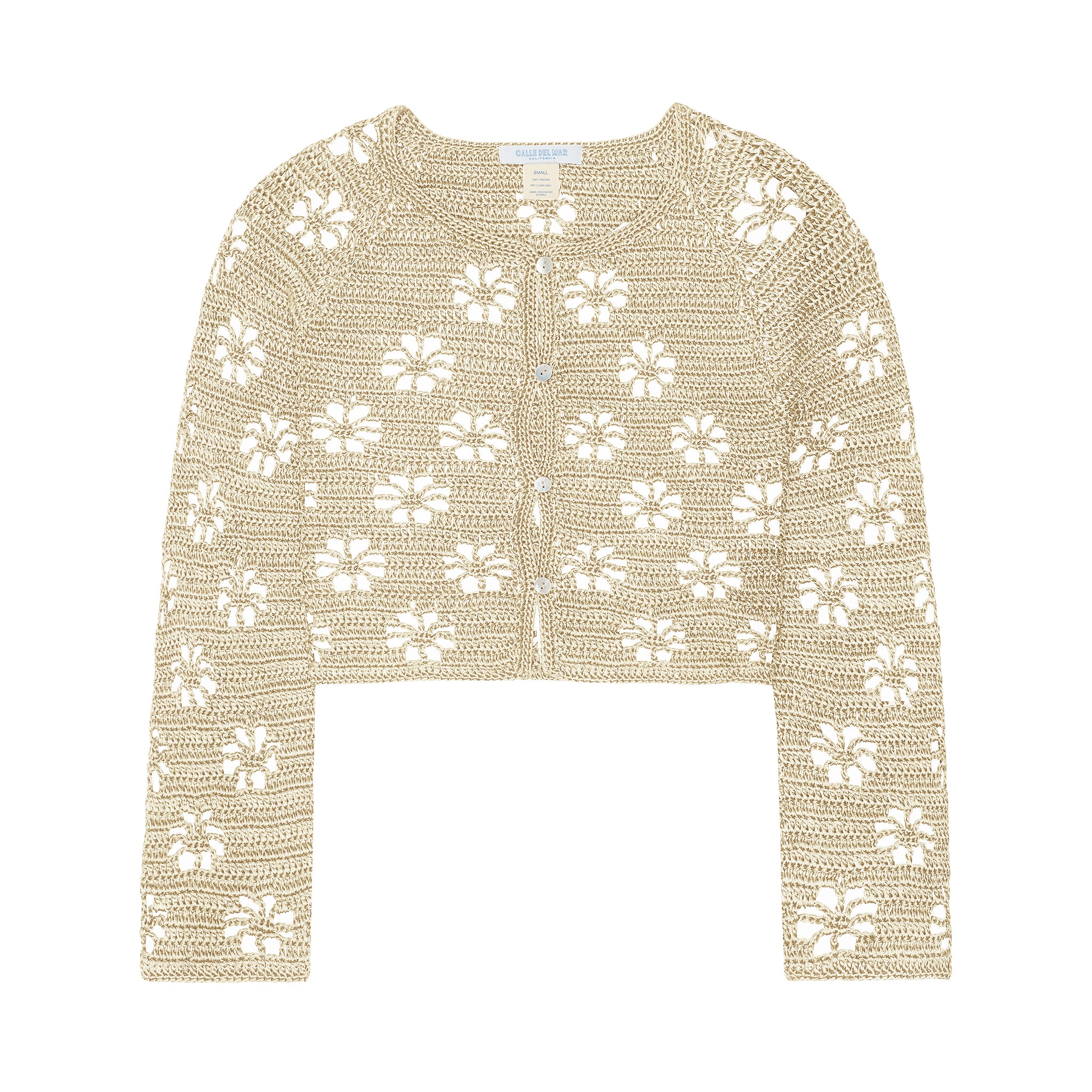 Floral Crochet Cardigan – Calle Del Mar