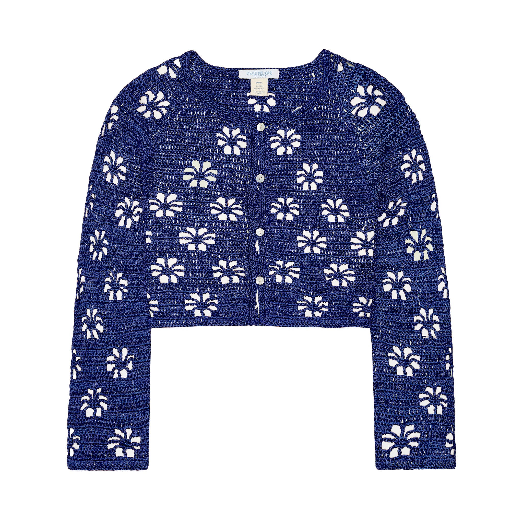 Floral Crochet Cardigan – Calle Del Mar