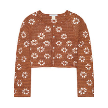 Load image into Gallery viewer, Floral Crochet Cardigan