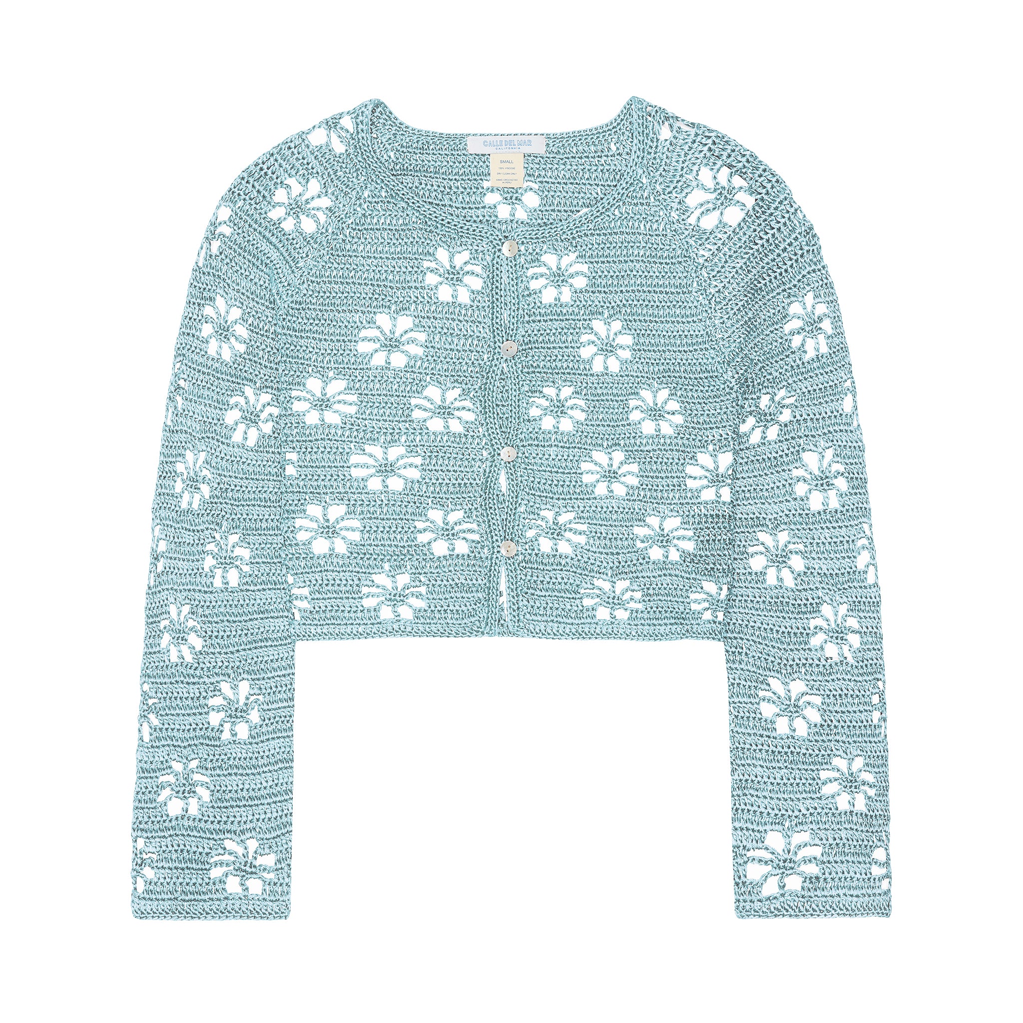 Floral Crochet Cardigan – Calle Del Mar