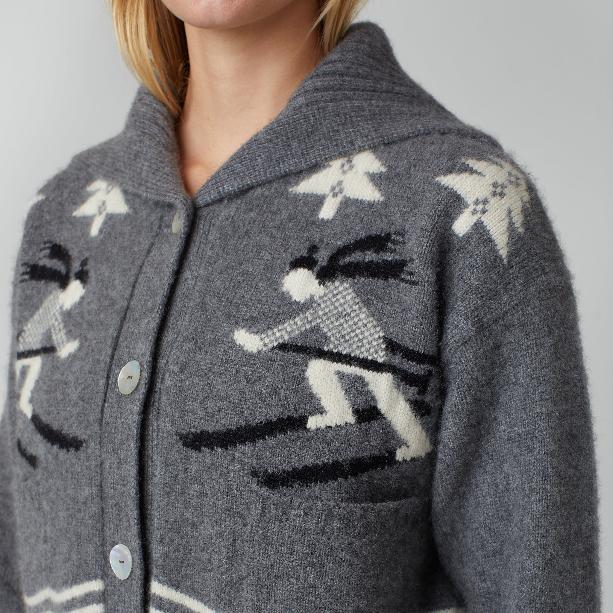 Ski Cardigan – Calle Del Mar