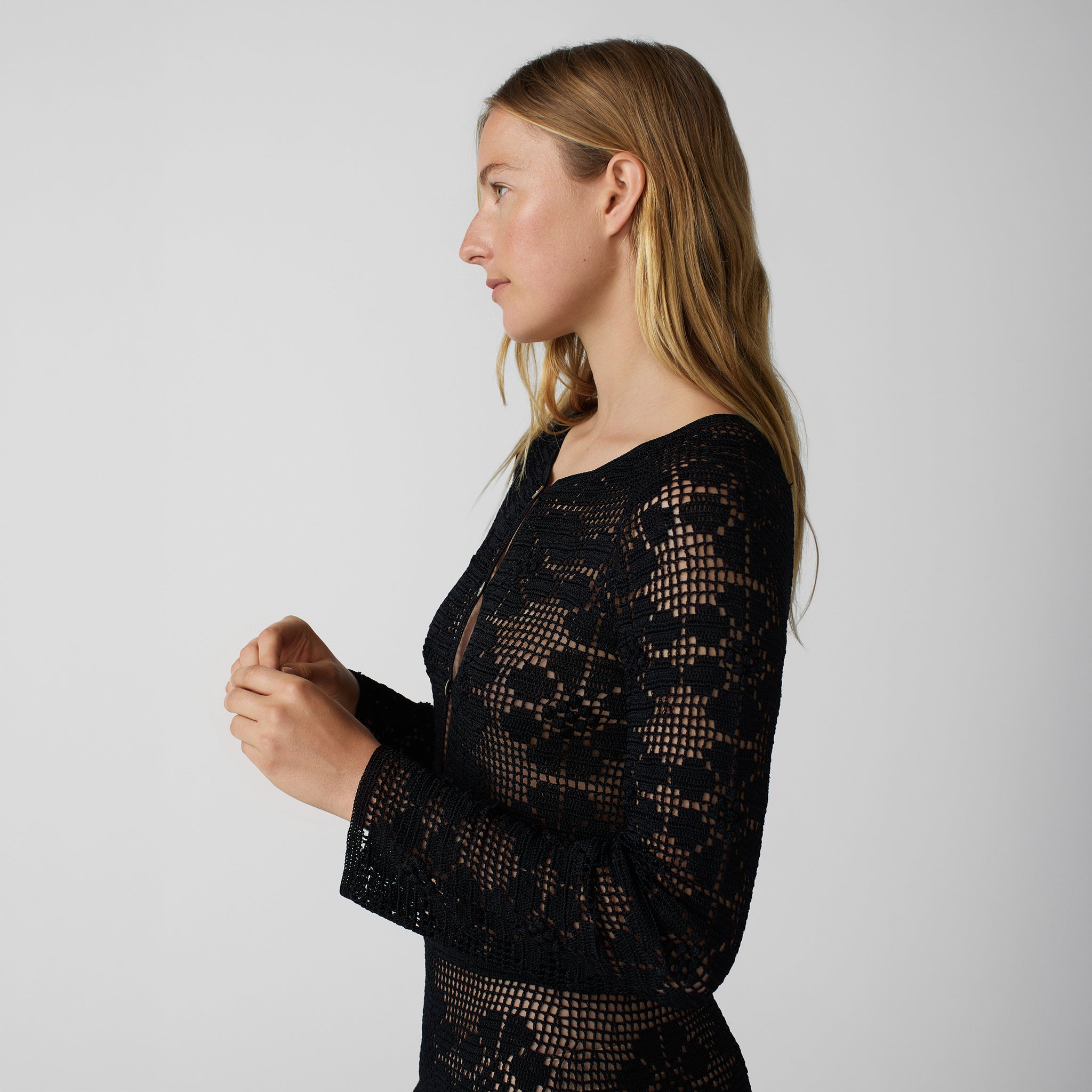 Daisy Chain Crochet Cardigan – Calle Del Mar