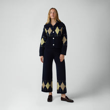 Load image into Gallery viewer, Donegal Argyle Cardigan
