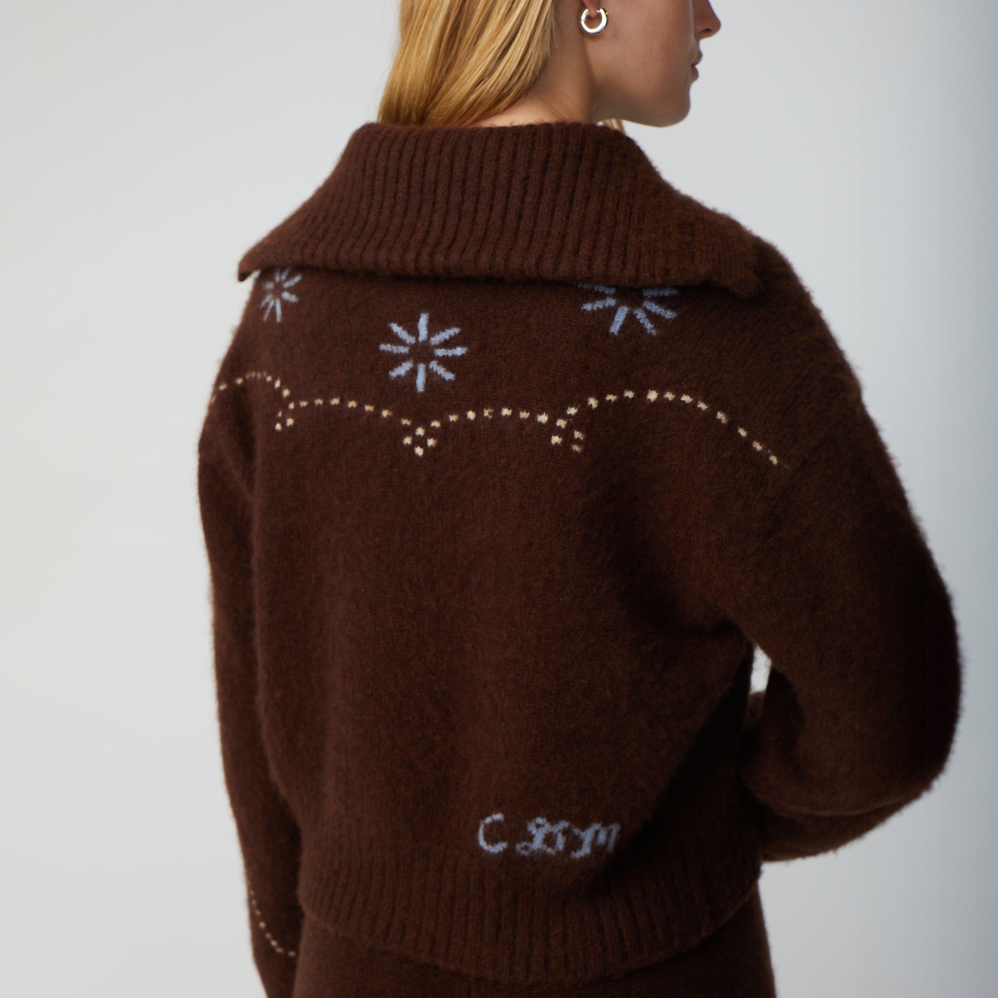 Cashmere Western Cardigan – Calle Del Mar