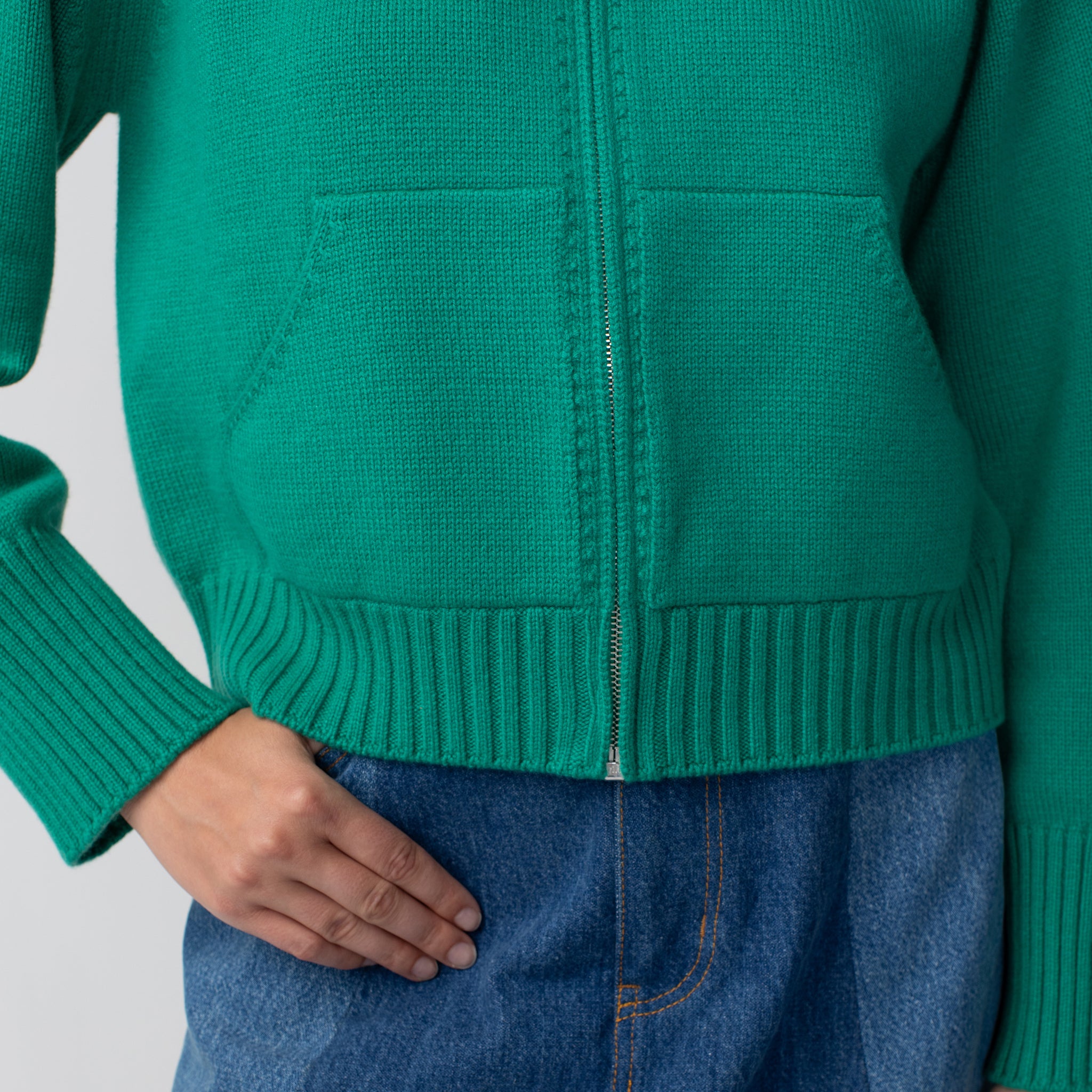 Cashmere Zip Up Hoodie – Calle Del Mar