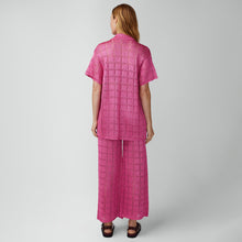 Load image into Gallery viewer, Short Sleeve Patchwork Shirt
