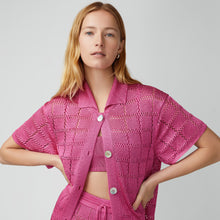 Load image into Gallery viewer, Short Sleeve Patchwork Shirt
