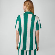 Load image into Gallery viewer, Cabana Stripe Short Sleeve Shirt
