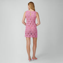 Load image into Gallery viewer, Floral Crochet Mini Dress
