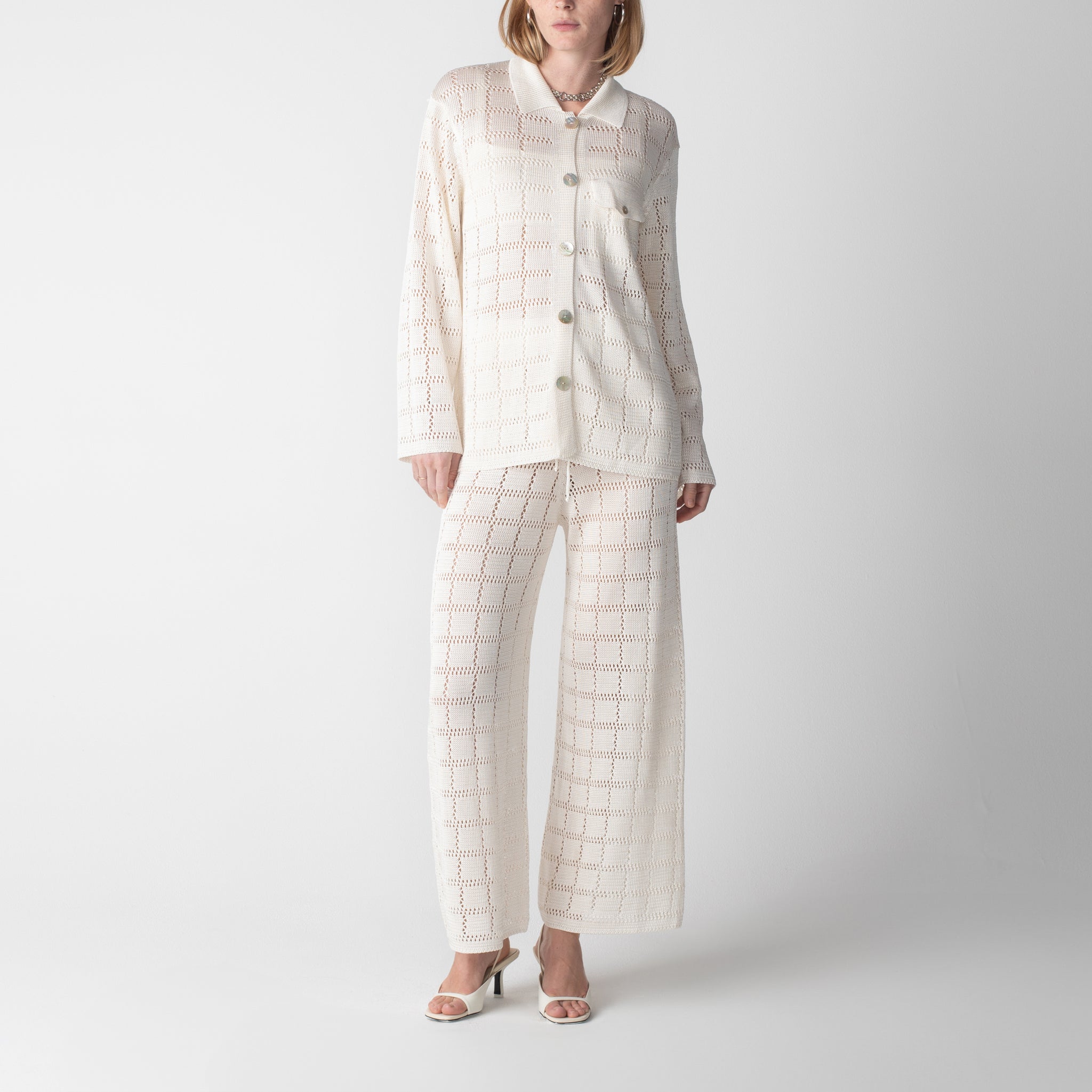 Long Sleeve Patchwork Shirt – Calle Del Mar