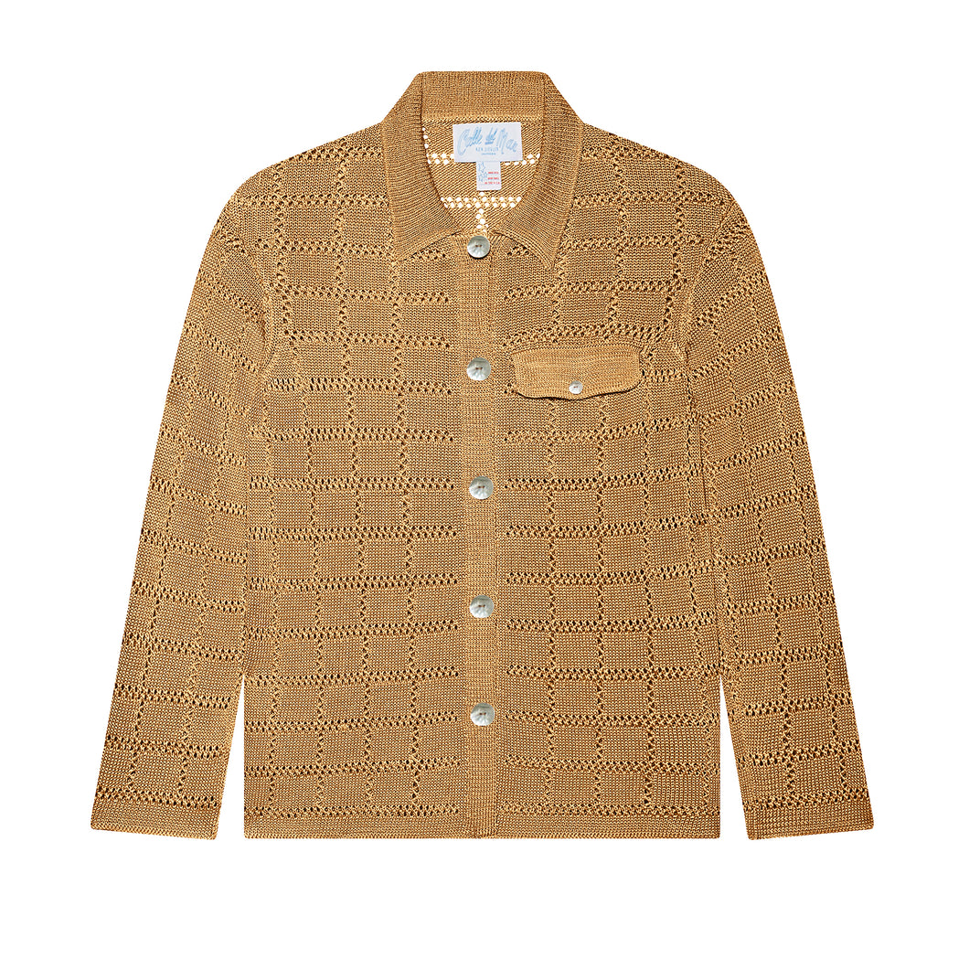Long Sleeve Patchwork Shirt