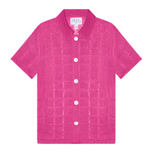 Load image into Gallery viewer, Short Sleeve Patchwork Shirt
