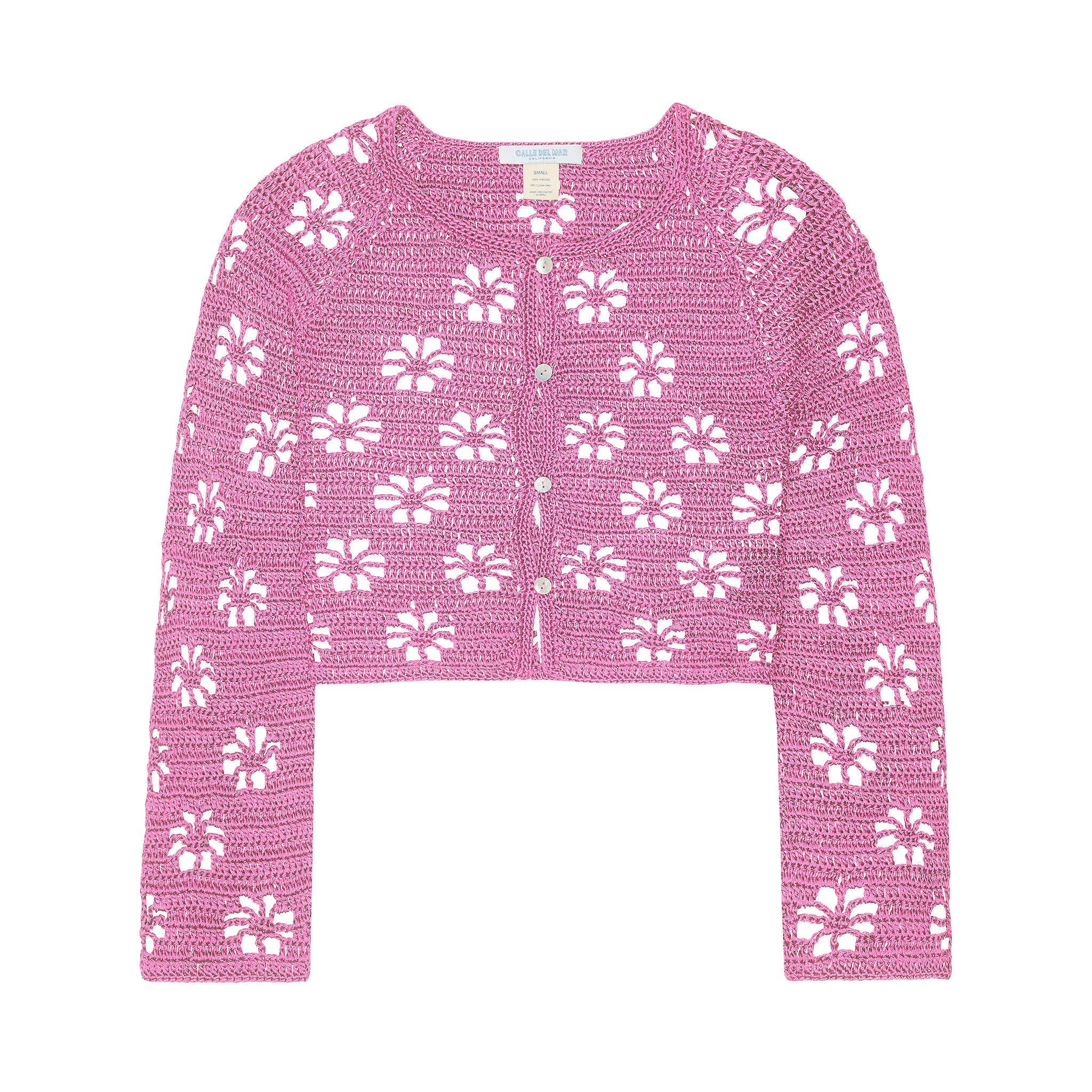 Floral Crochet Cardigan – Calle Del Mar