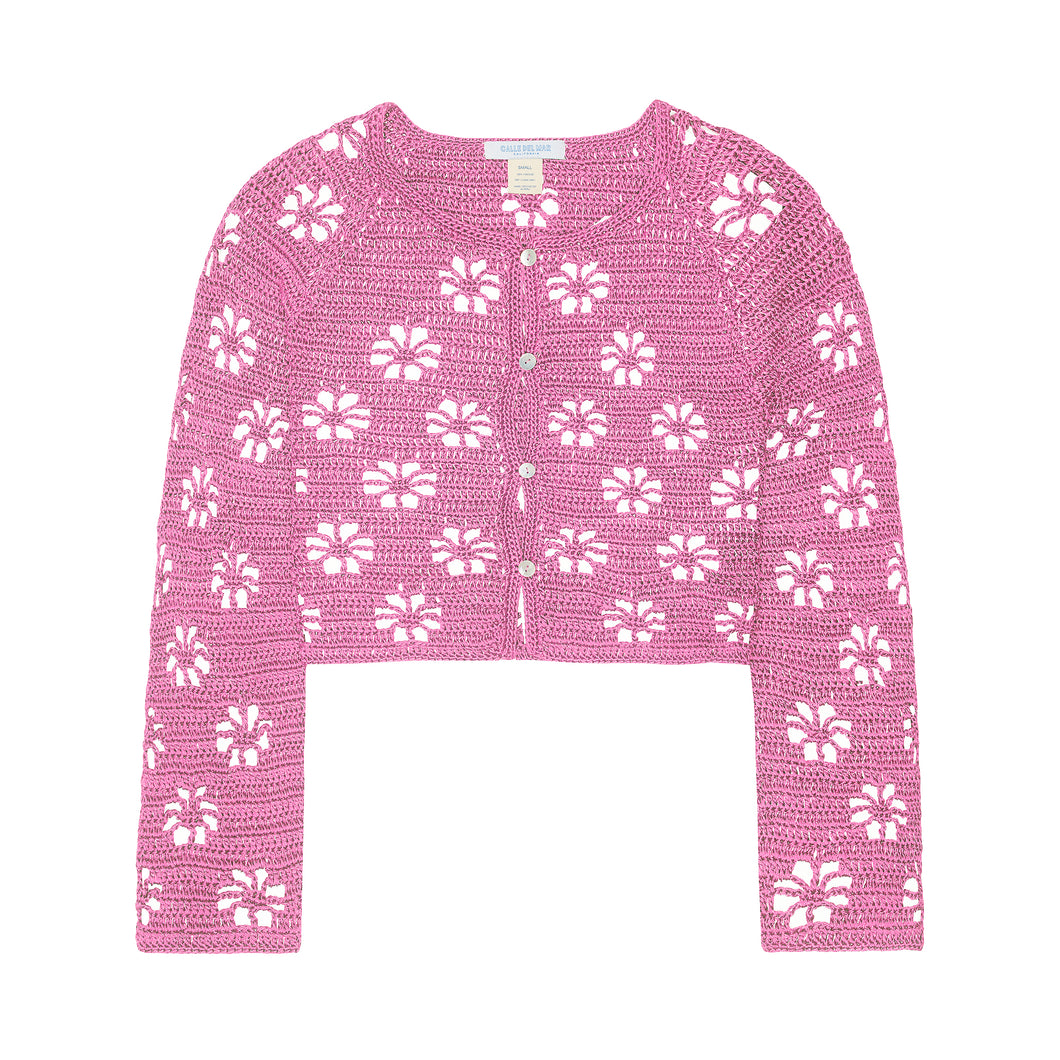 Floral Crochet Cardigan – Calle Del Mar