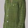 Long Sleeve Patchwork Shirt