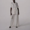 Short Sleeve Patchwork Shirt