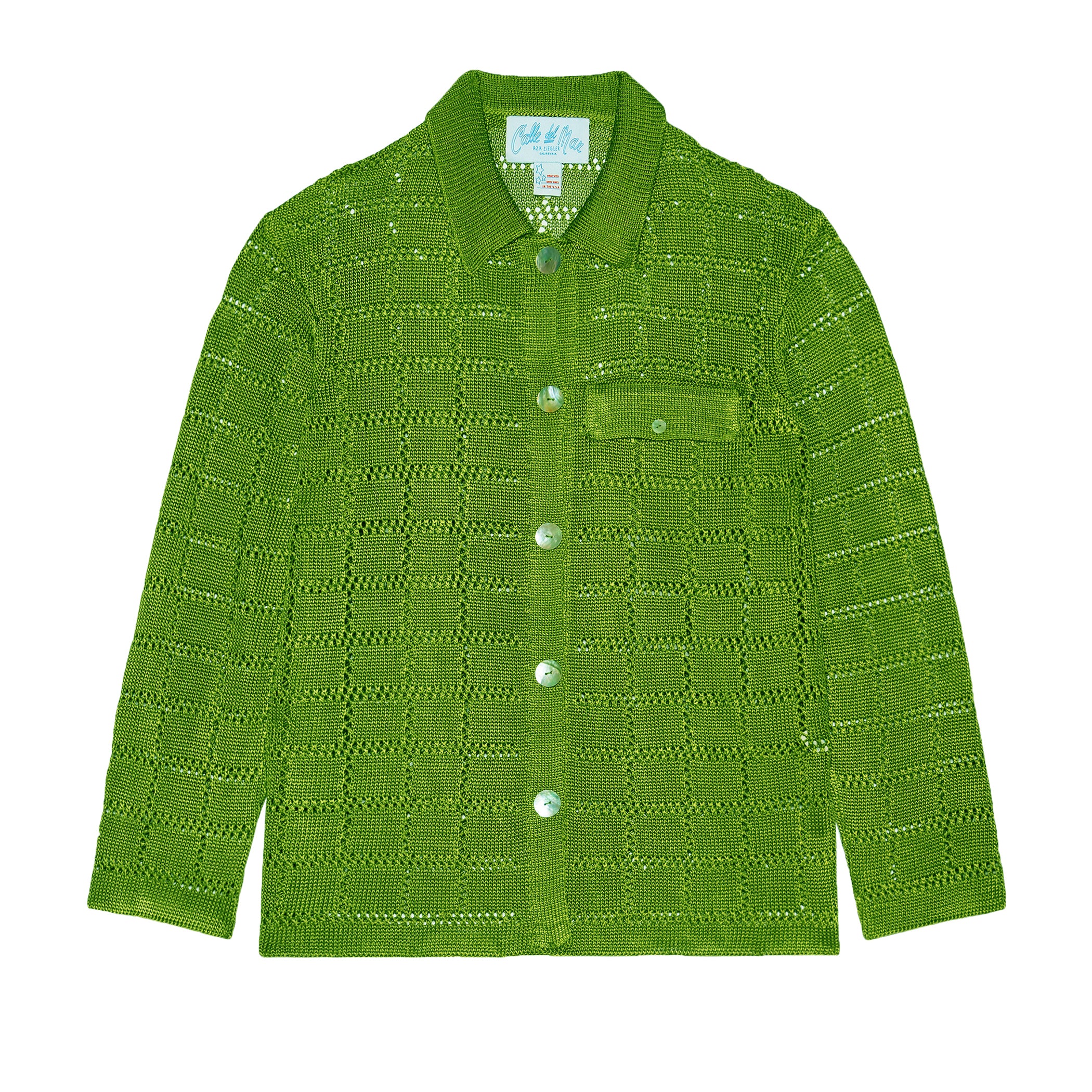 Patchwork Cotton Blend Shirt
