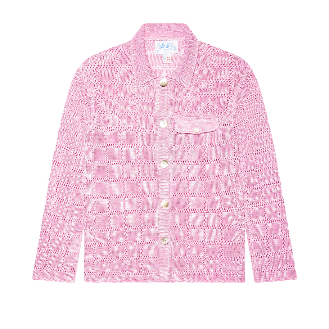 Long Sleeve Patchwork Shirt
